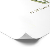 Dielytra-Spezies (Dicentra) Poster (Ecke)