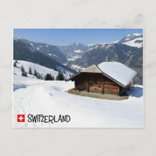 Diemtigtal, Switzerland - Schweiz Postkarte