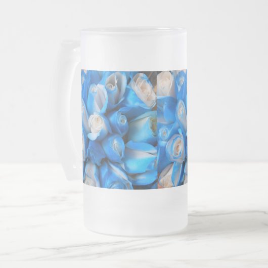 Diemudis Mattglas Bierglas (Vorderseite Links)