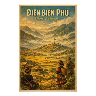 Dien Bien Phu Vietnam Reise 2027 Poster