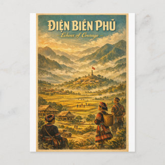 Dien Bien Phu Vietnam Reise 2027 Postkarte