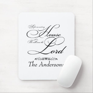 Diene dem Herrn persönlich  Mousepad
