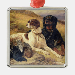 Dienen der Gewehre Silbernes Ornament