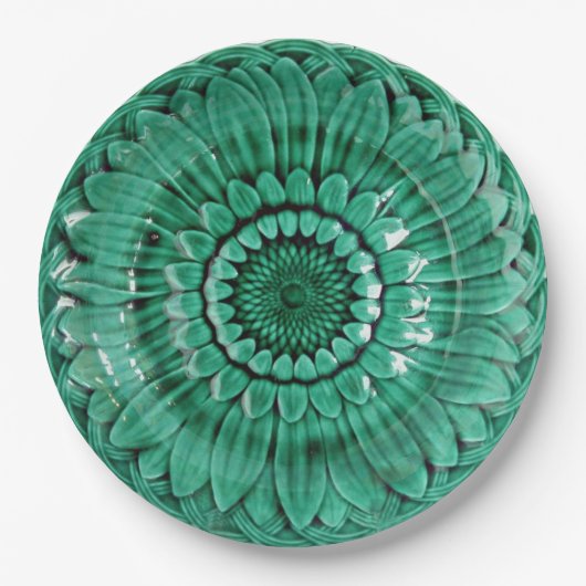 Dienen Sie déjeuners sur l'herbe auf 9" grüner Pappteller (Vorderseite)