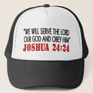 Dienen Sie und befolgen Sie Truckerkappe