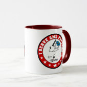 Dienen Sie und schützen Sie Polizisten Tasse (VorderseiteRechts)