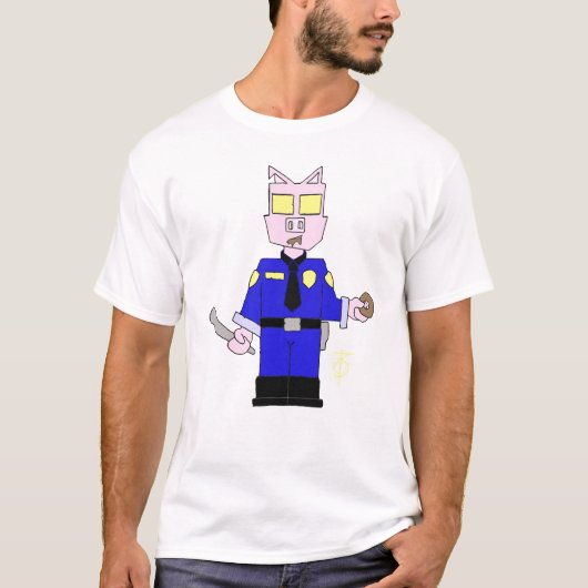 Dienen Sie und schützen Sie sich T-Shirt (Vorderseite)
