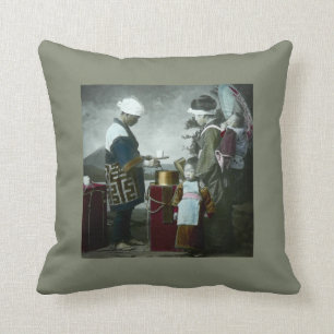 Dienender süßer Wein Amazake Vintages altes Japa Kissen