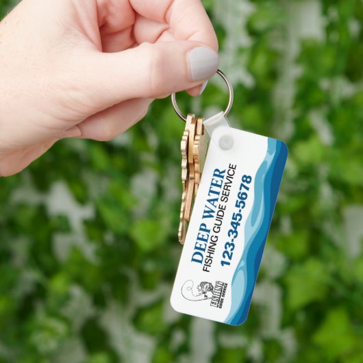 Dienst "beruflicher Fischereiführer" Schlüsselanhänger (Hand)