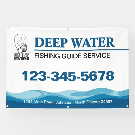 Dienst des Fischereileitfadens Banner (Horizontal)