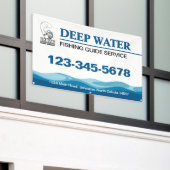 Dienst des Fischereileitfadens Banner (Äußeres Gebäude)