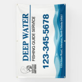 Dienst des Fischereileitfadens Banner (Vertikal)