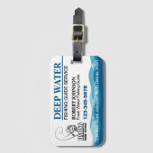 Dienst des Fischereileitfadens Gepäckanhänger (Vorderseite Vertikal)