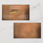 Dienst "Fishing Guide" Visitenkarte (Vorne/Hinten)