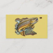 Dienst "Fishing Guide" Visitenkarte (Rückseite)