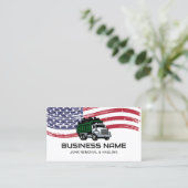 Dienst zur Entfernung und Abholung von Veteranen Visitenkarte (Stehend Vorderseite)