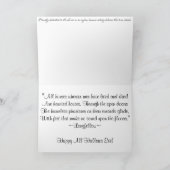 "Dienstag der 17." Hallowe’en Card Karte (Innenseite)