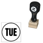 Dienstag Gummistempel (Stempel)
