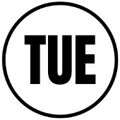 Dienstag Gummistempel