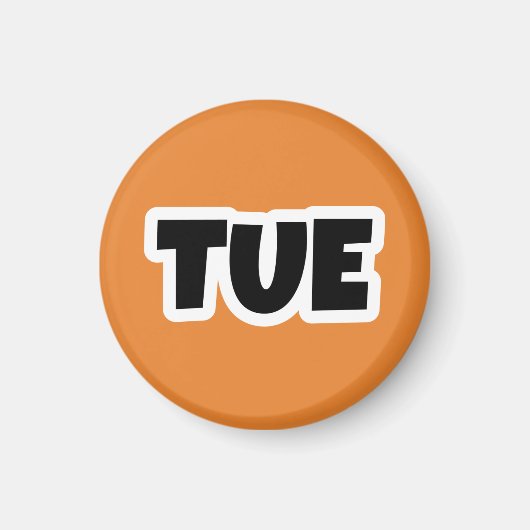 Dienstag Magnet (Vorne)