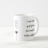 Dienstag Motivierend Angebot Kaffeetasse (VorderseiteRechts)