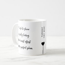 Dienstag Motivierend Angebot Kaffeetasse