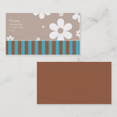 Dienstag Nachmittag Visitenkarte (Vorne/Hinten)