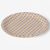 Dienstag Pappteller (Schrägansicht)