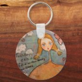 Dienstags-Kind Schlüsselanhänger (Vorderseite)