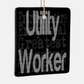 Dienstarbeiter Extraordinator Keramikornament (Rechts)