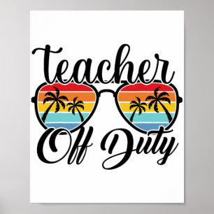 Dienstbefreiung letzter Schulsommertag Poster