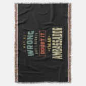 Dienstbezeichnung des Botschafters Decke (Vorderseite Vertikal)