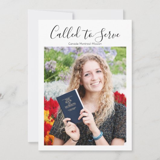 Dienstbouncement Einladung (Vorderseite)