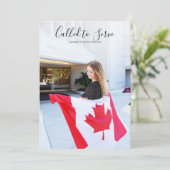 Dienstbouncement Einladung (Stehend Vorderseite)