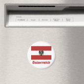 Dienstflagge mit deutschem Namen Magnet (In Situ (Geschirrspüler))