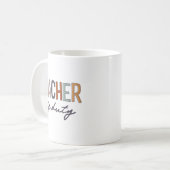 Dienstfrei letzter Schultag Kaffeetasse (Vorderseite Links)