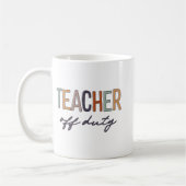 Dienstfrei letzter Schultag Kaffeetasse (Links)