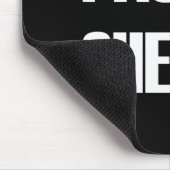 DIENSTFREIE GEBÄCK-KOCHS-DUNKELHEIT MOUSEPAD (Ecke)