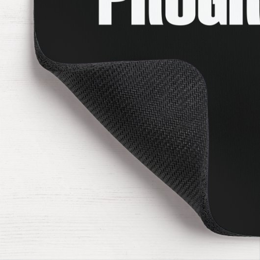 DIENSTFREIE PROGRAMMIERER-DUNKELHEIT MOUSEPAD (Ecke)