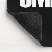 DIENSTFREIE SCHIEDSRICHTER-DUNKELHEIT MOUSEPAD (Ecke)