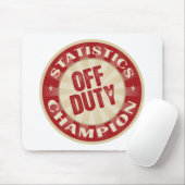 Dienstfreie Statistiken Mousepad (Mit Mouse)