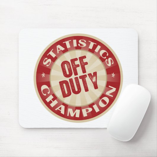 Dienstfreie Statistiken Mousepad (Mit Mouse)