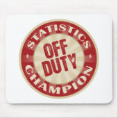 Dienstfreie Statistiken Mousepad (Vorne)