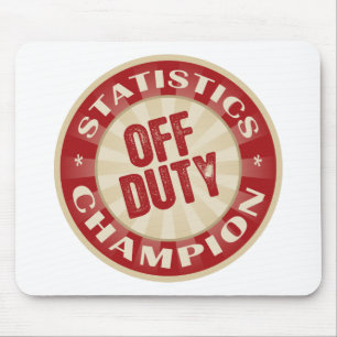 Dienstfreie Statistiken Mousepad