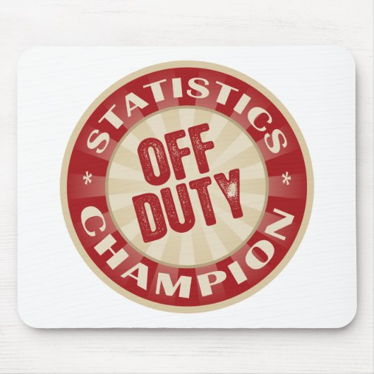 Dienstfreie Statistiken Mousepad (Vorne)