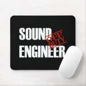 DIENSTFREIE TONINGENIEUR-DUNKELHEIT MOUSEPAD (Mit Mouse)