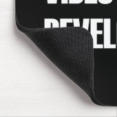 DIENSTFREIE VIDEOSPIEL-ENTWICKLER-DUNKELHEIT MOUSEPAD (Ecke)