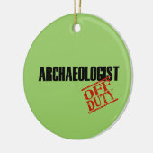 Dienstfreier Archäologe Keramik Ornament (Links)