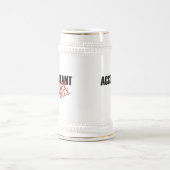 Dienstfreier Buchhalter Bierglas (Mittel)