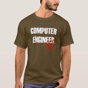 Dienstfreier Computertechniker T-Shirt